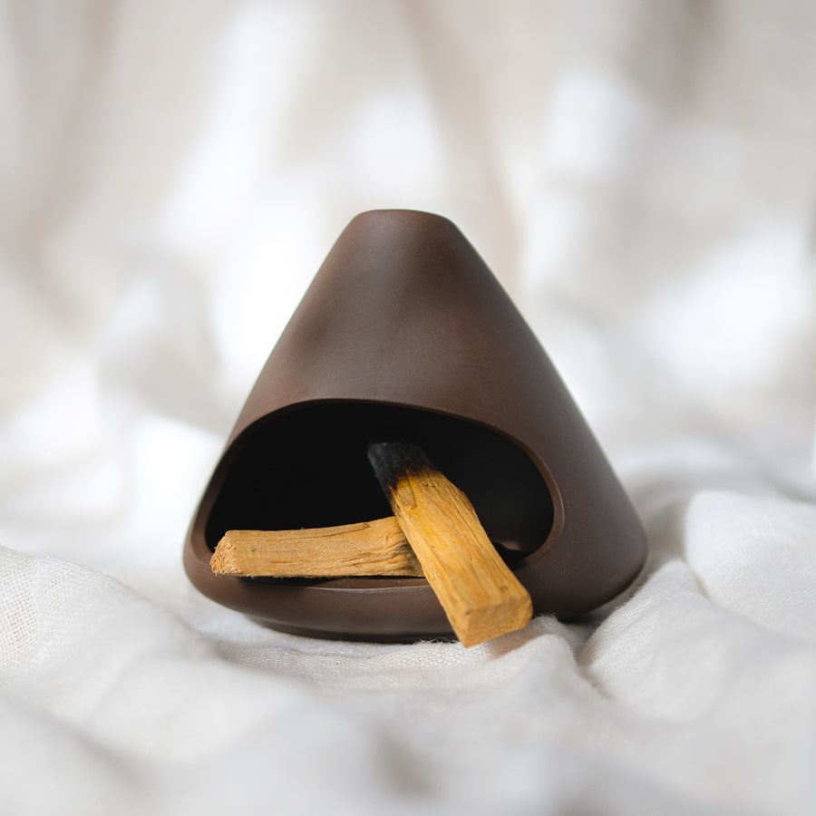 "Resèt" Ceramic Palo Santo Holder
