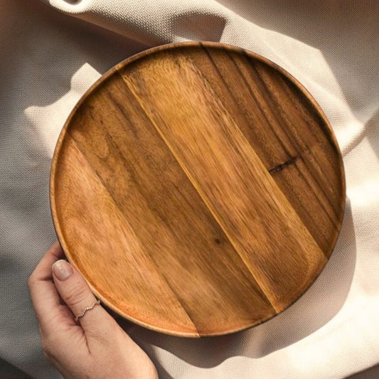 "Iris" Wood Tray