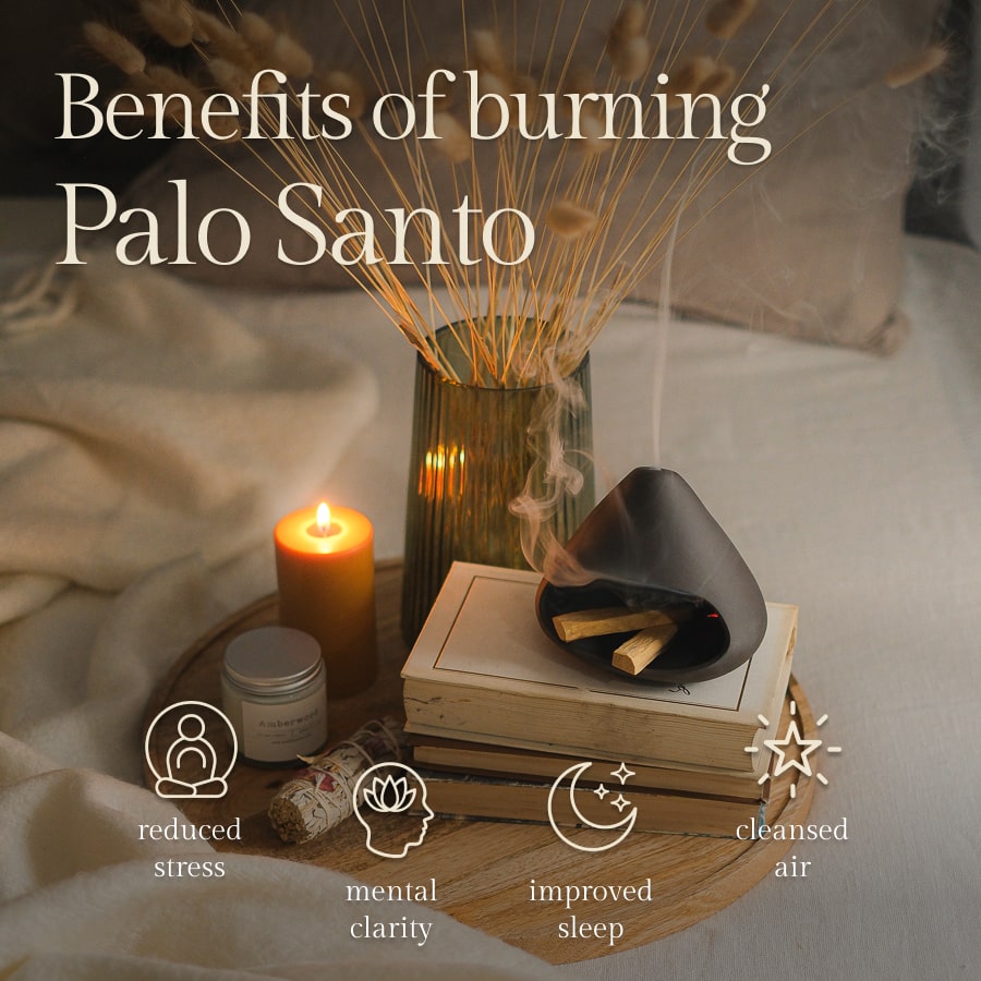 "Resèt" Ceramic Palo Santo Holder