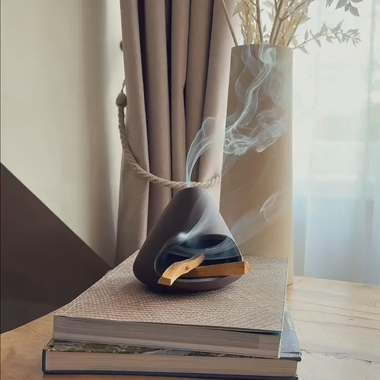 "Resèt" Ceramic Palo Santo Holder