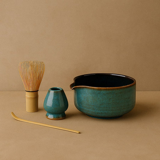 "Ao" Japanese Matcha Set