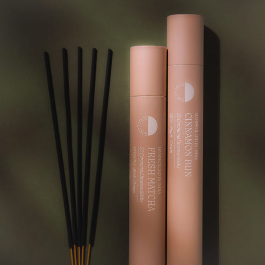 Cinnamon Bun & Fresh Matcha Incense Sticks