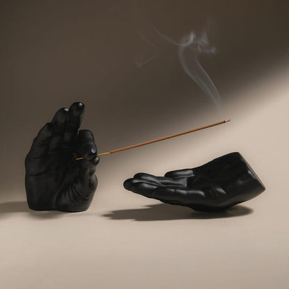 Porta incienso de madera - Blossom