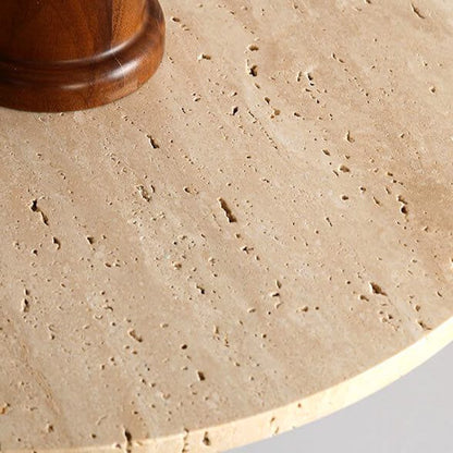 "Dahlia" Travertine Tray