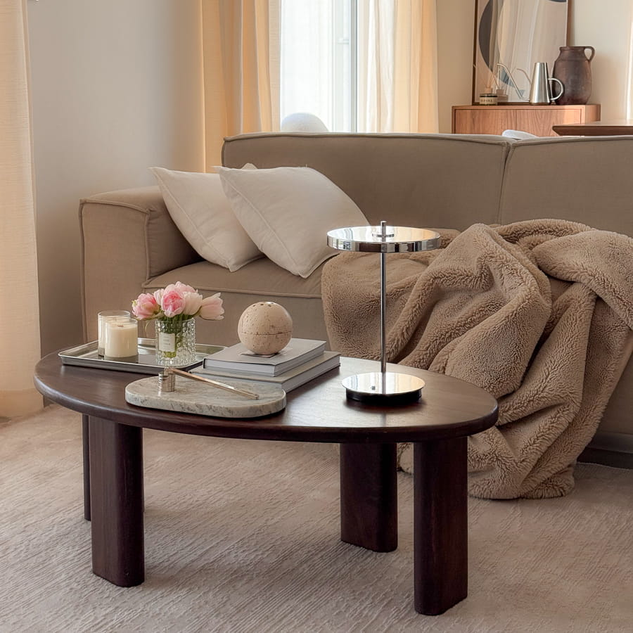 Incense Holder in Travertine - Serenity