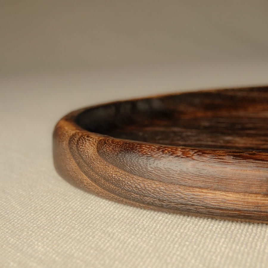 Bandeja redonda de madera - Willow