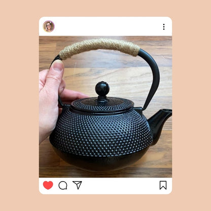 "Zeya" Cast Iron Teapot